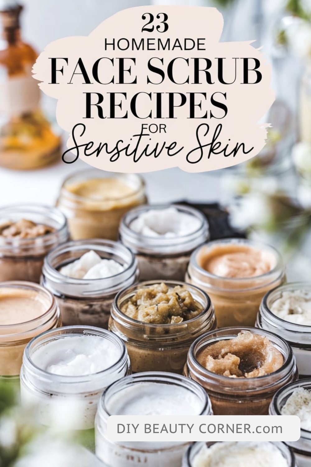 23 Best DIY Homemade Face Scrub Recipes For Sensitive Skin