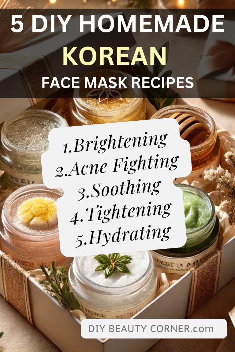 5 Best DIY Homemade Korean Face Mask Recipes