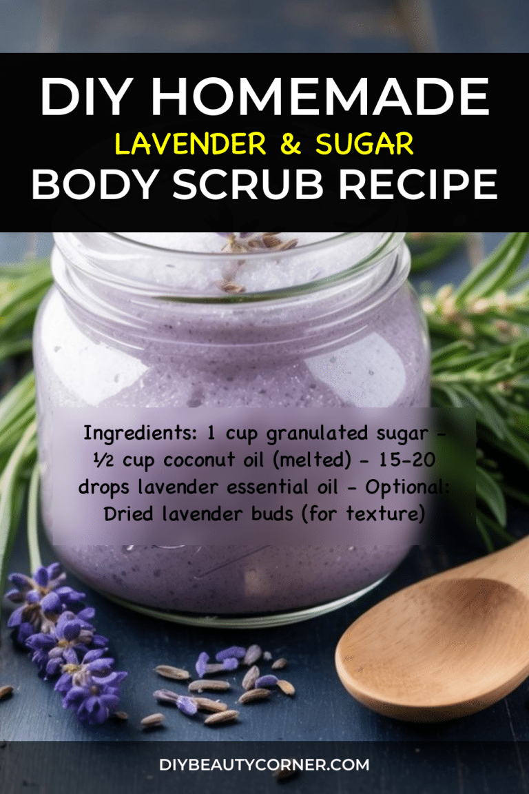 15 Best DIY Homemade Lavender Body Scrub Recipes for Natural Skin Care