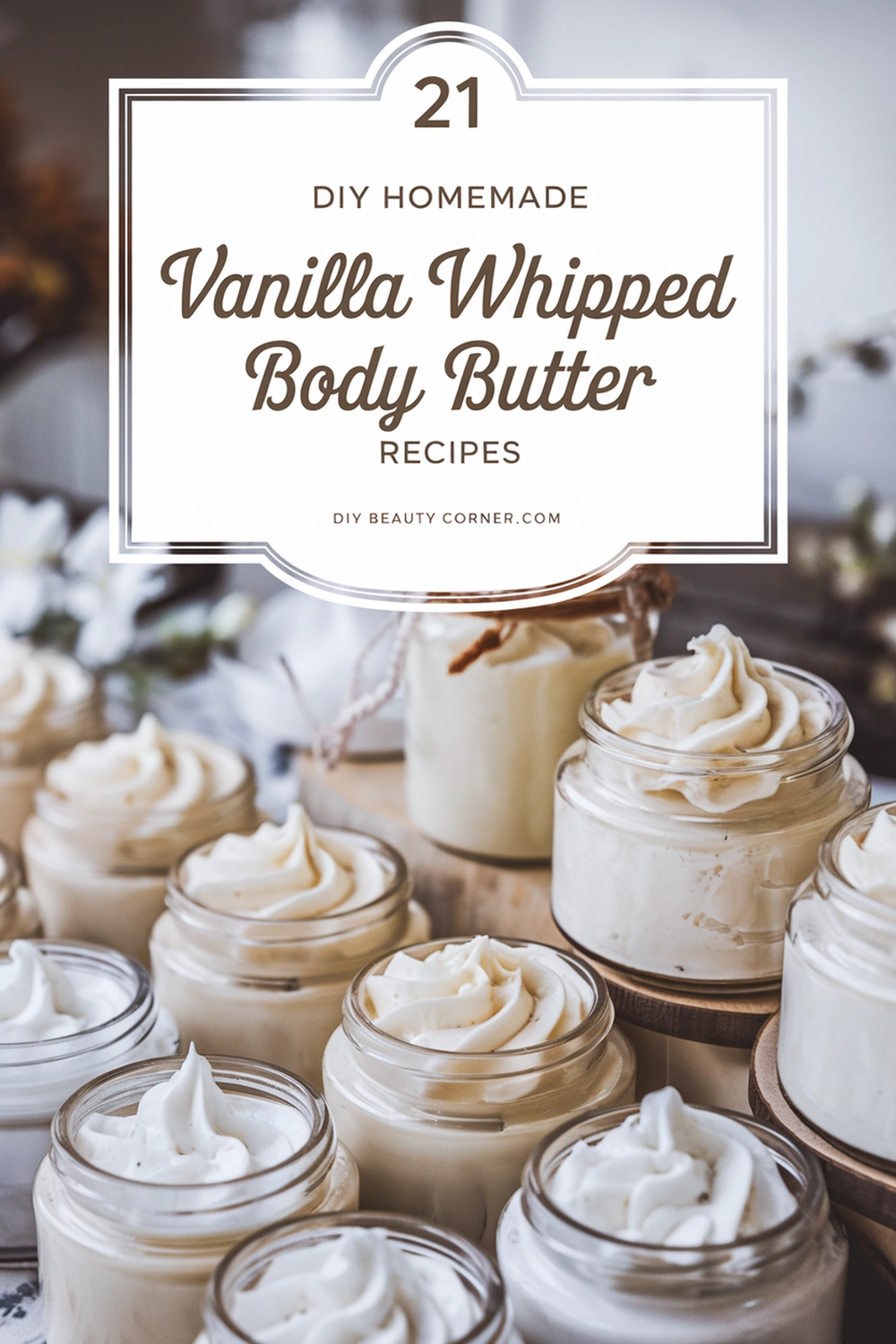 21 DIY Homemade Vanilla Whipped Body Butter Recipes