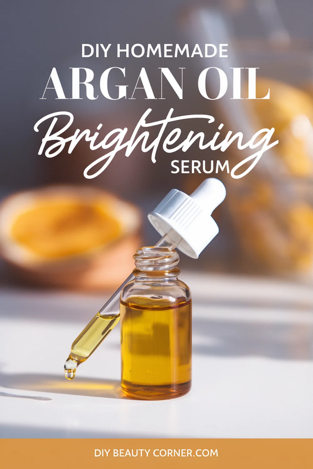 DIY HOMEMADE Argan Oil And Neroli Brightening Serum 