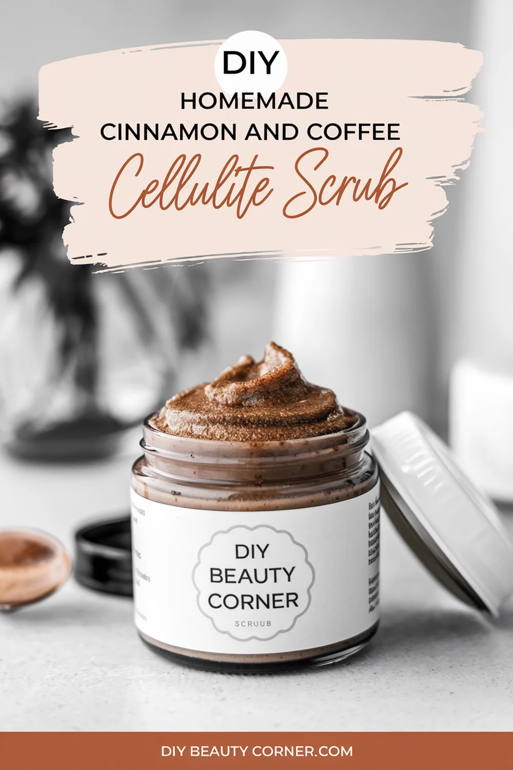 DIY HOMEMADE Cinnamon And Coffee Cellulite Scrub 