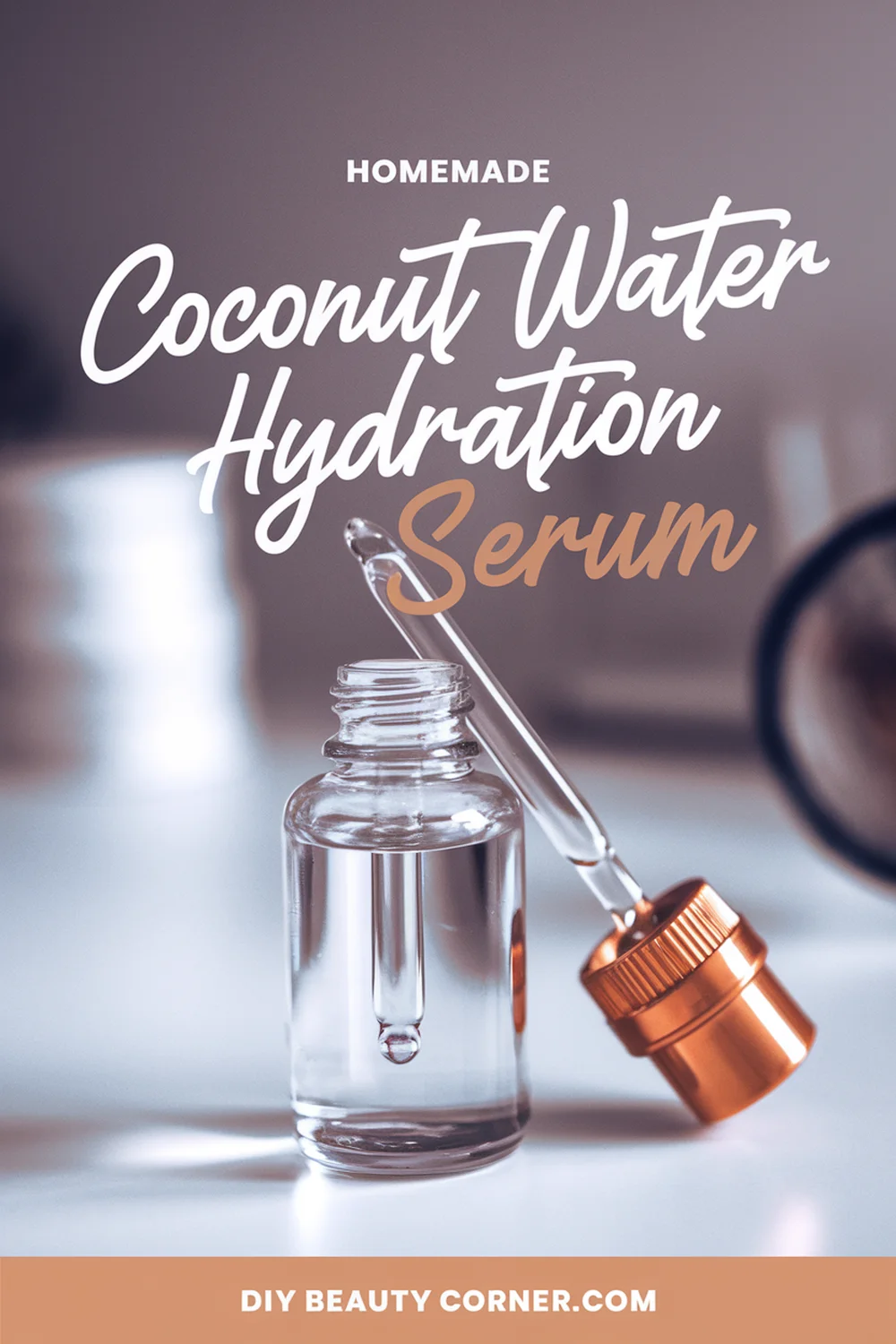 DIY HOMEMADE Coconut Water And Aloe Hydration Serum 