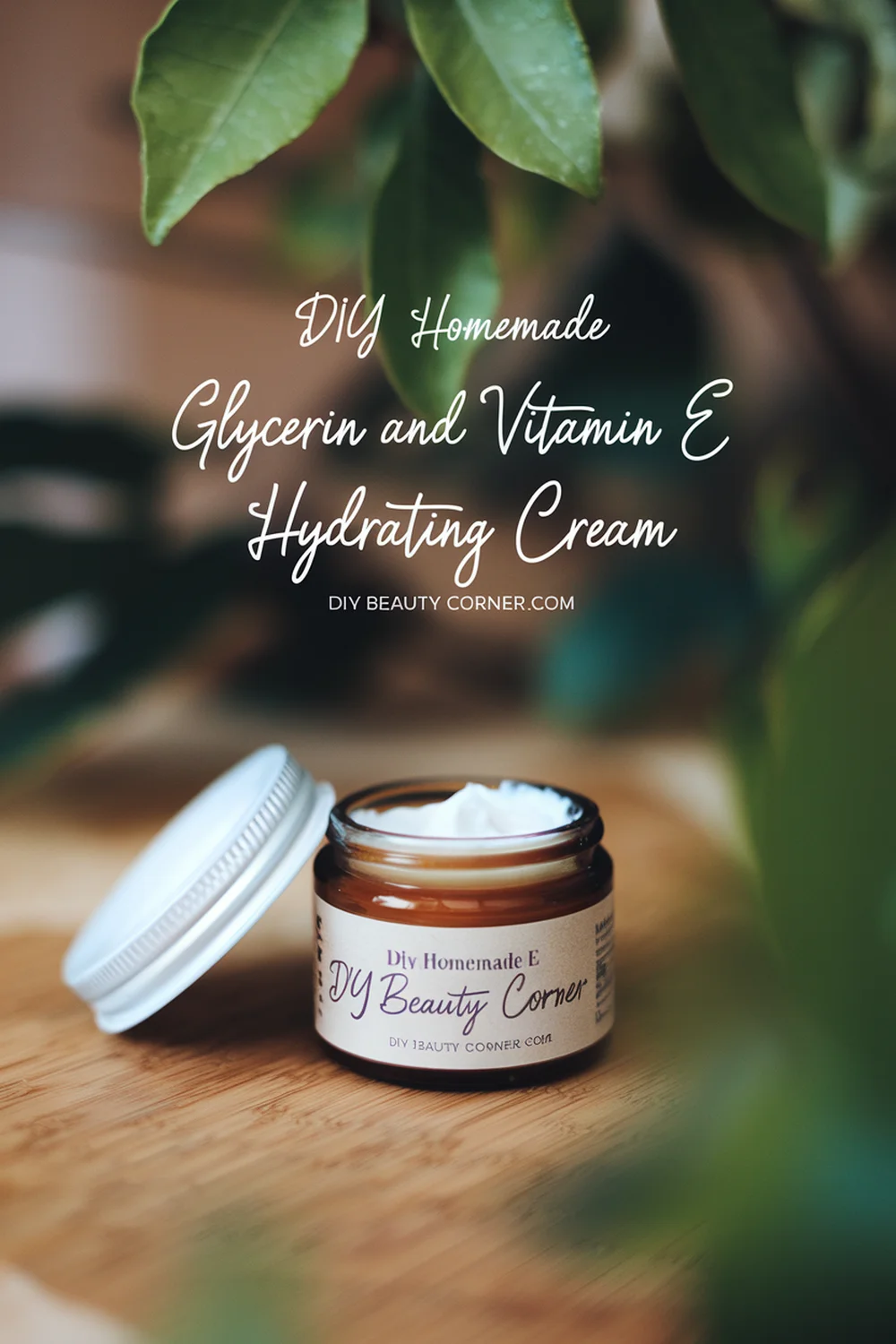 DIY HOMEMADE Glycerin and Vitamin E Hydrating Cream 