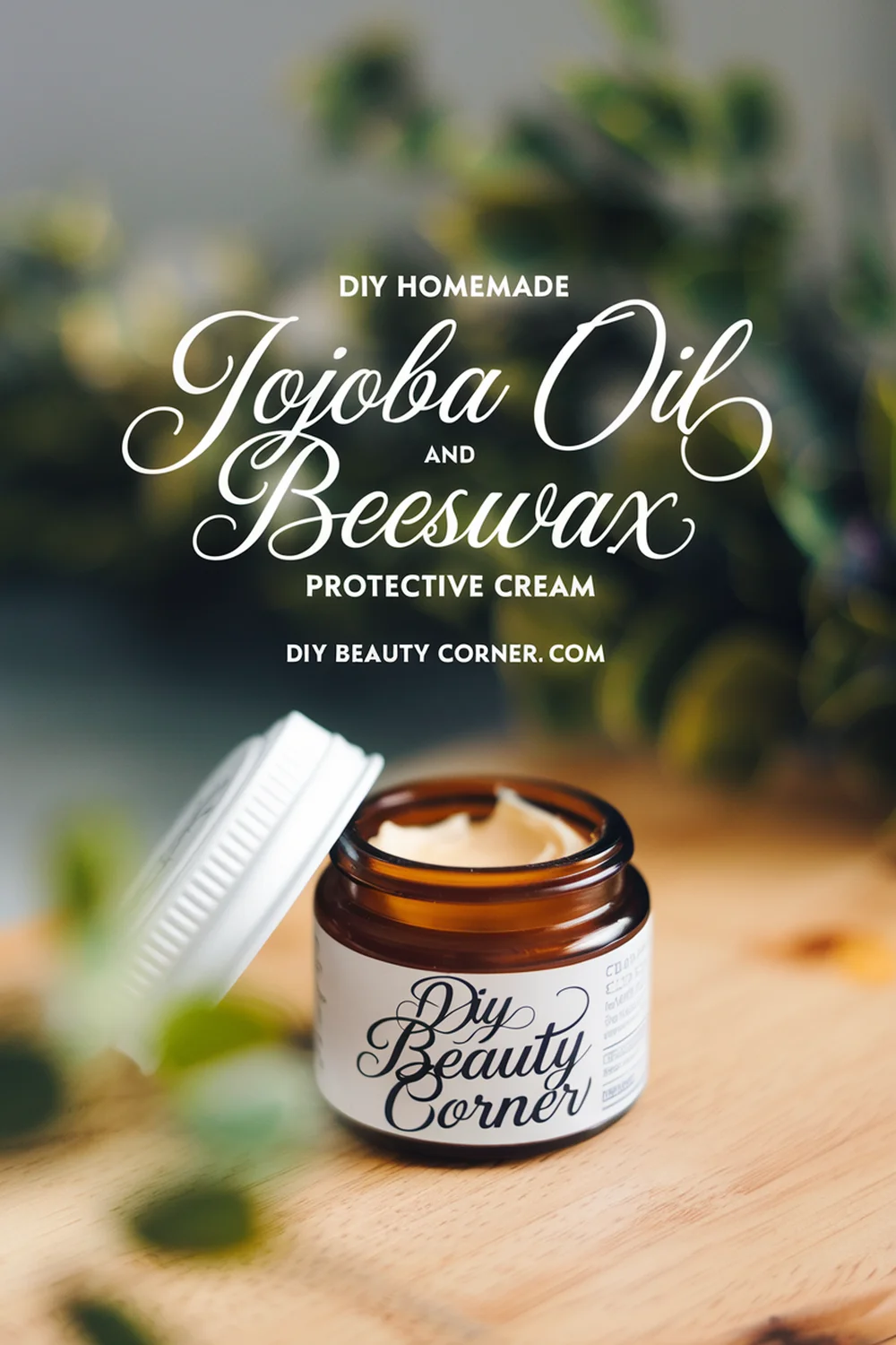 DIY HOMEMADE Jojoba Oil and Beeswax Protective Cream 