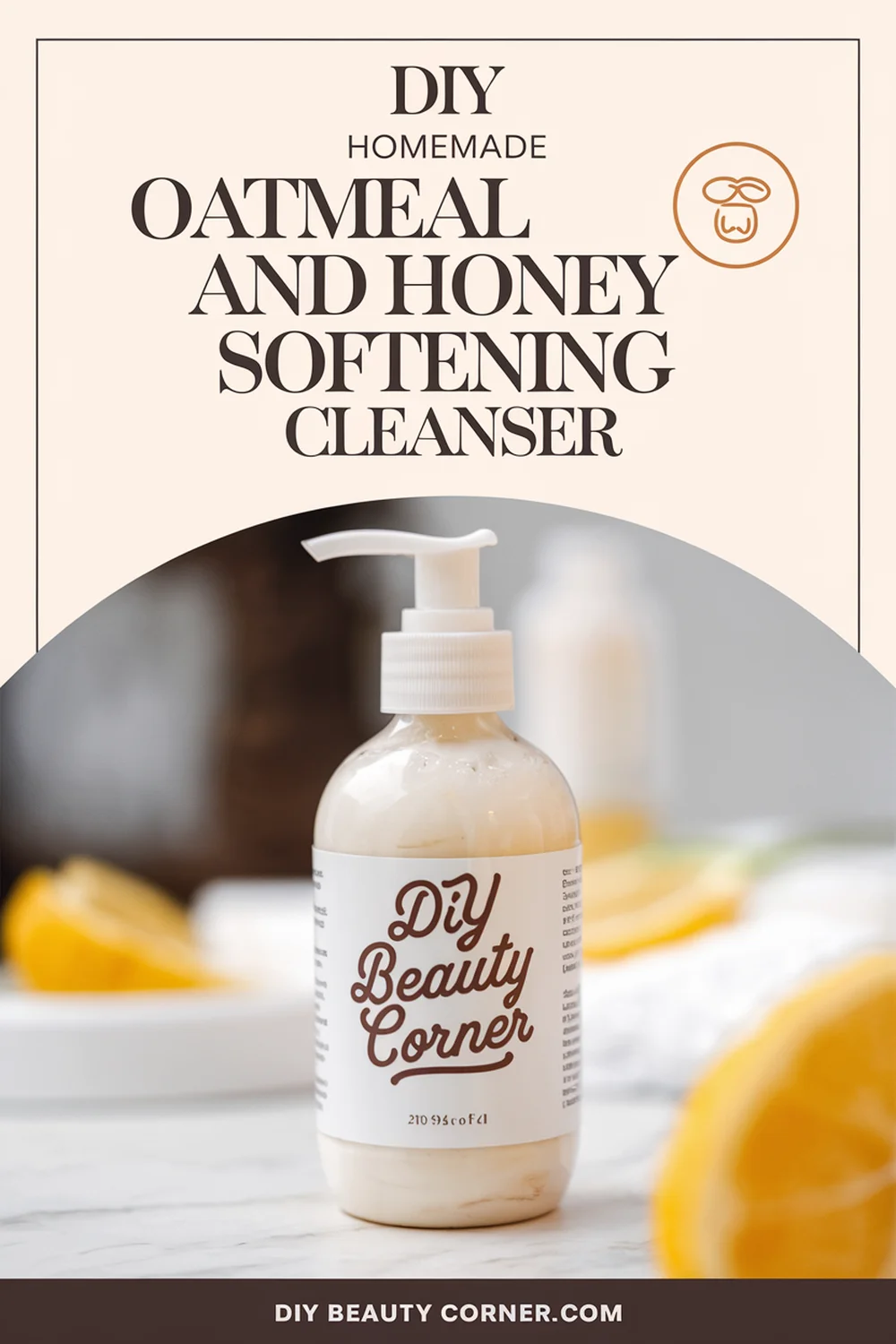 DIY HOMEMADE Oatmeal and Honey Softening Cleanser 