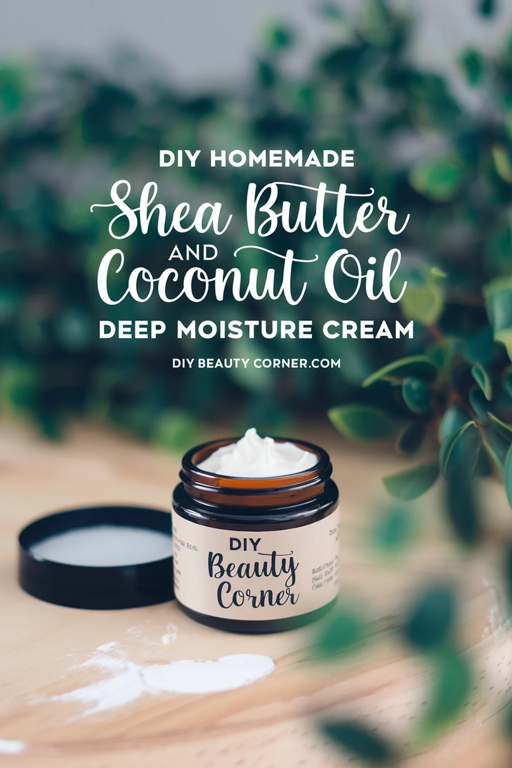 DIY HOMEMADE Shea Butter and Coconut Oil Deep Moisture Cream 