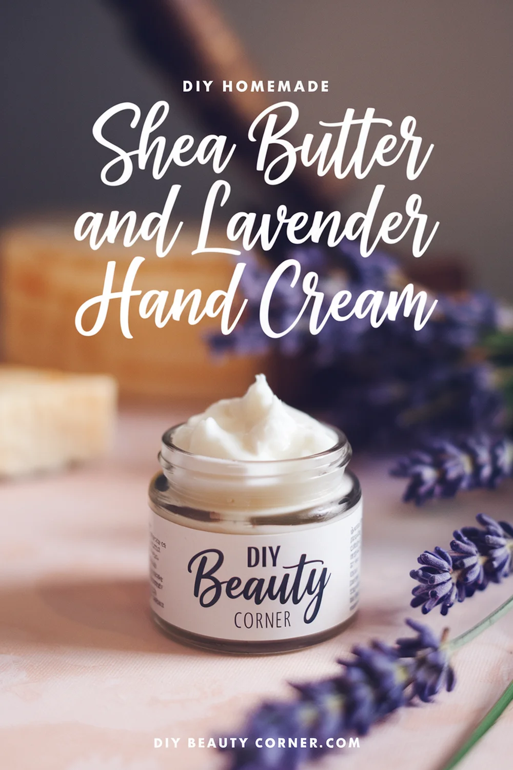 DIY HOMEMADE Shea Butter and Lavender Hand Cream 