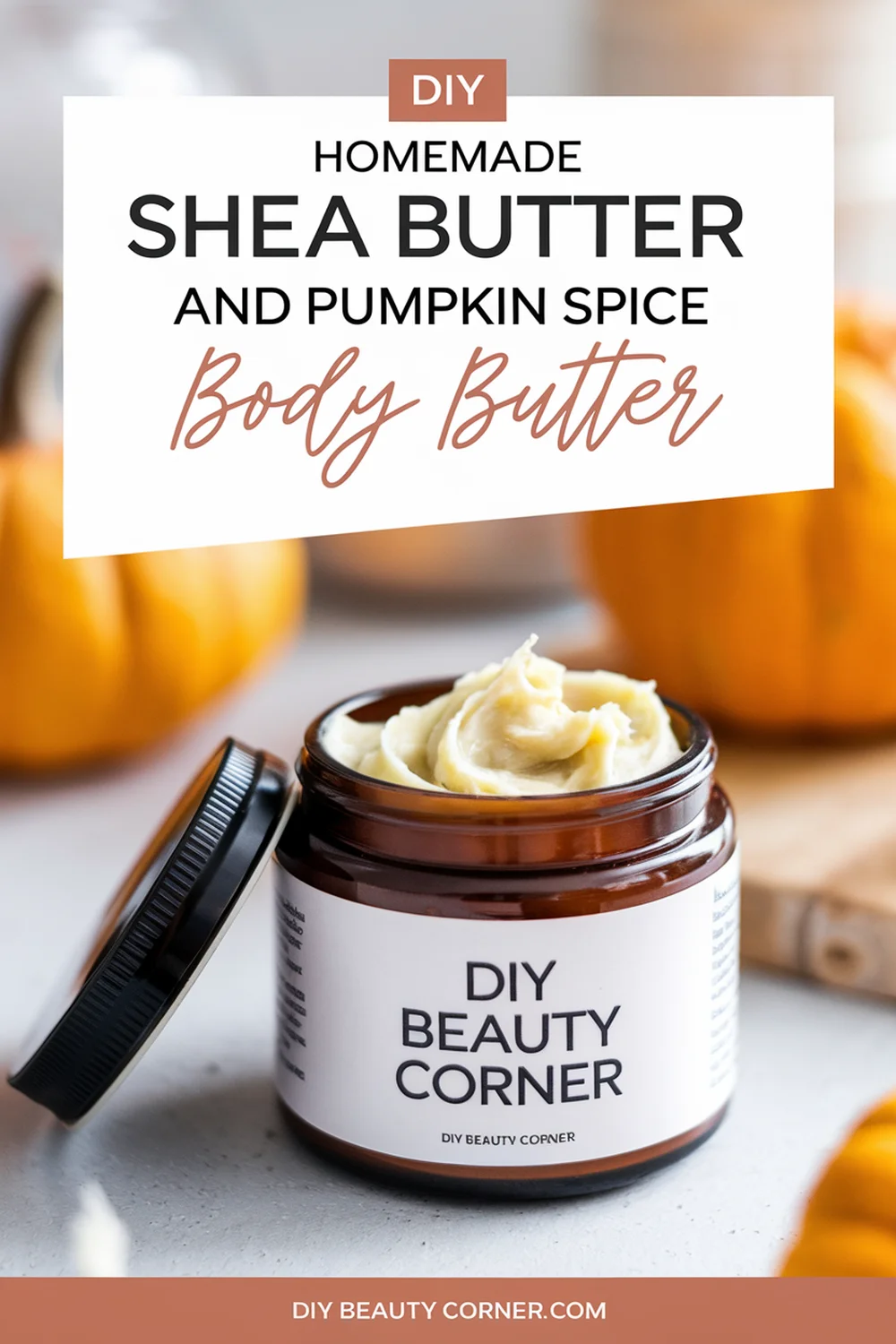 DIY HOMEMADE Shea Butter and Pumpkin Spice Body Butter 