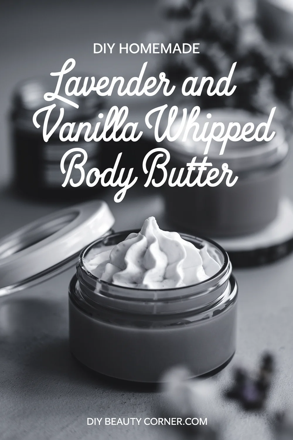 DIY HOMEMADE Soothing Vanilla & Calendula Whipped Body Butter 