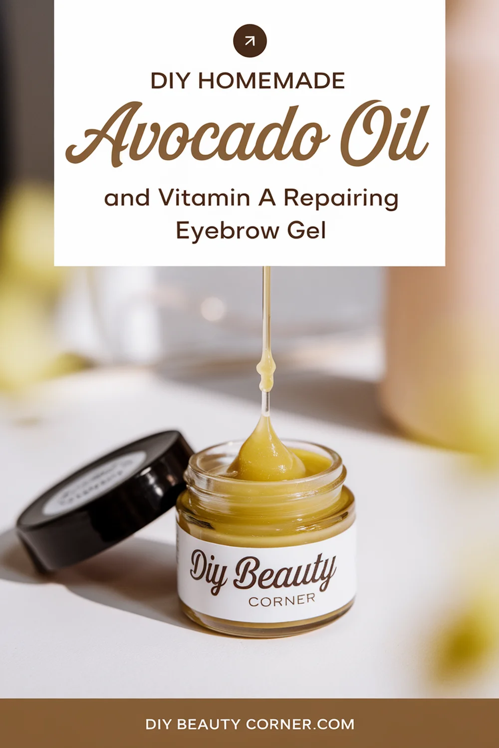 DIY HOMEMADE Avocado Oil and Vitamin A Repairing Gel 