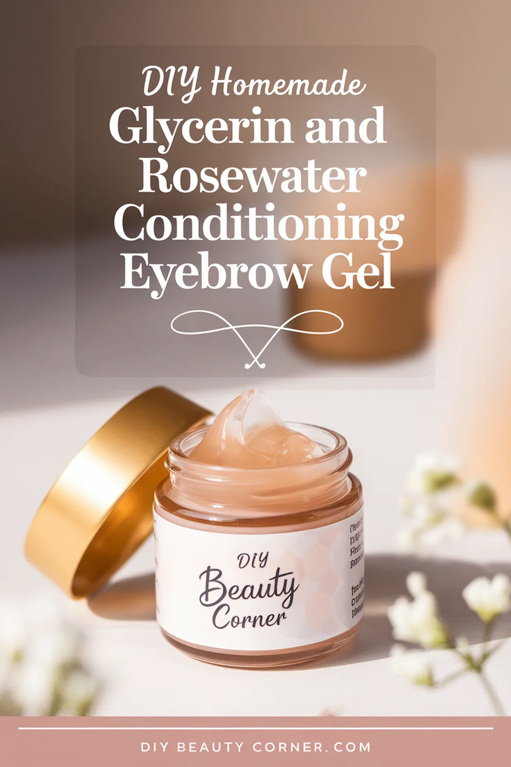 DIY HOMEMADE Glycerin and Rosewater Conditioning Gel 