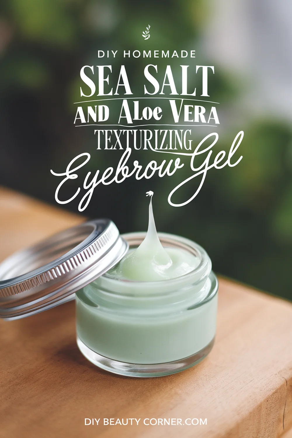 DIY HOMEMADE Sea Salt and Aloe Vera Texturizing Gel 