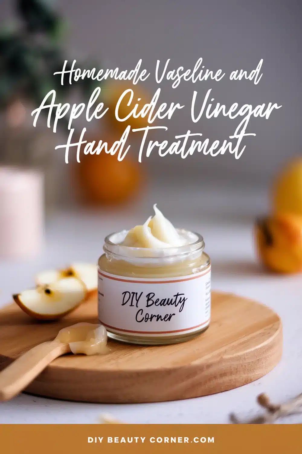 DIY HOMEMADE Vaseline and Apple Cider Vinegar Hand Treatment