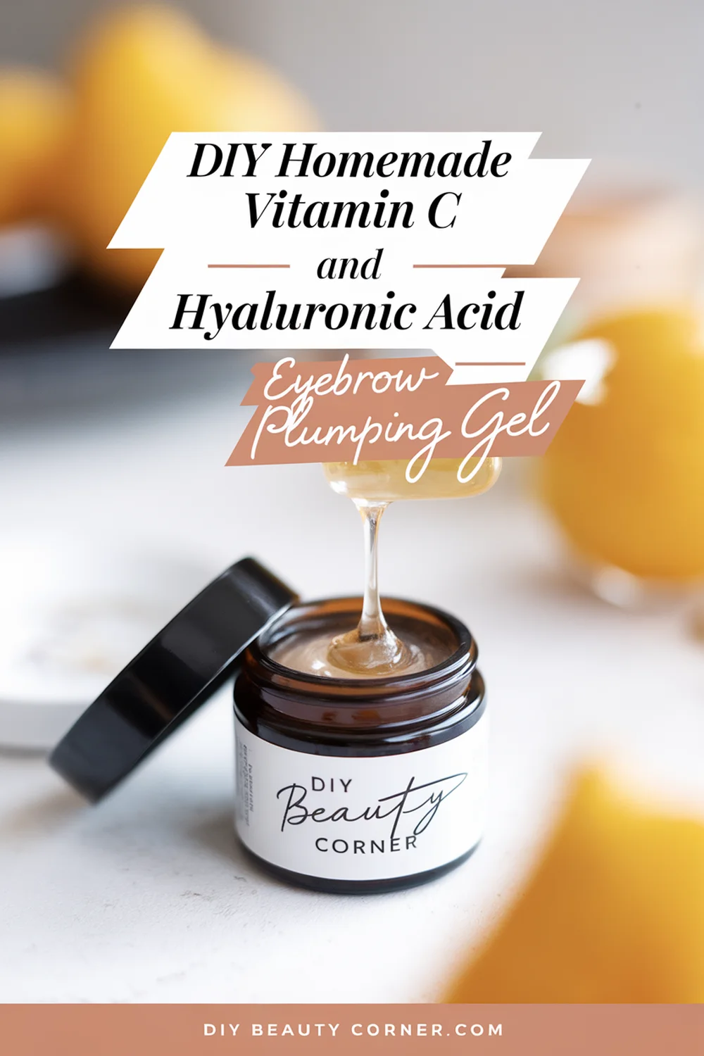 DIY HOMEMADE Vitamin C and Hyaluronic Acid Plumping Gel 