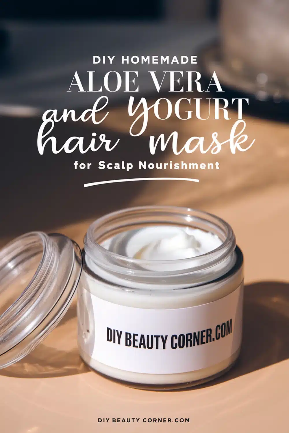 DIY HOMEMADE Aloe Vera And Yogurt Hair Mask For Scalp Nourishment