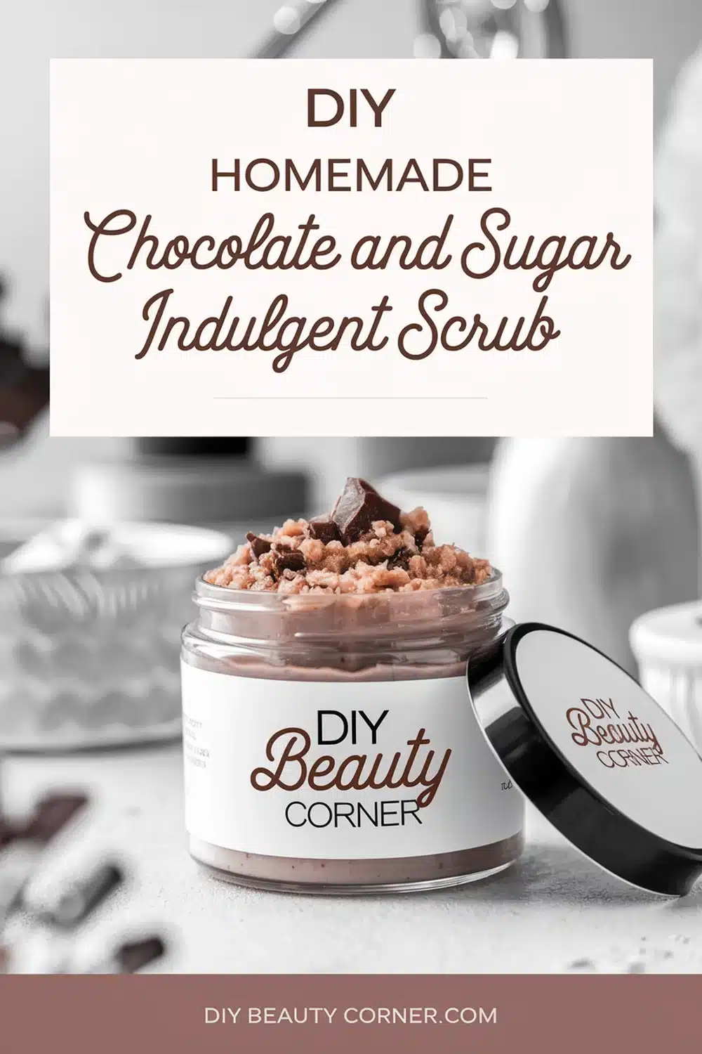 Homemade Chocolate Body Scrub: A Luxurious DIY Treatment for Smooth Skin