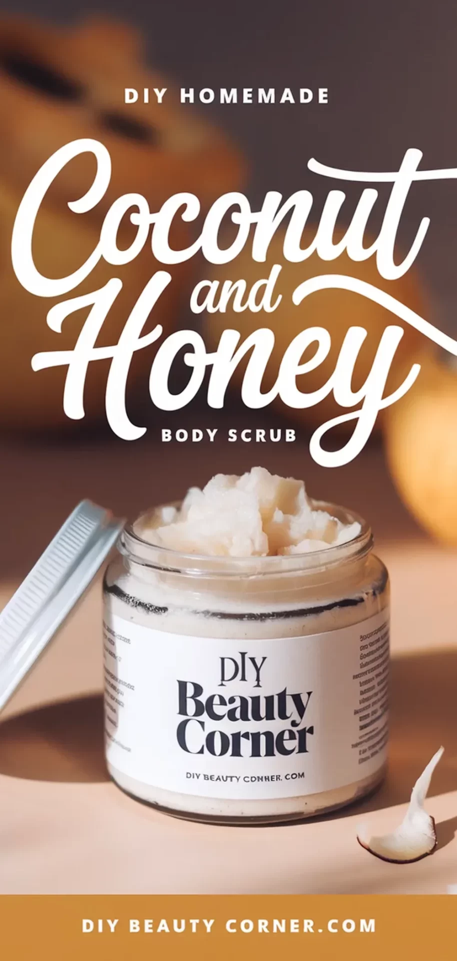 How to Make a Coconut And Honey Moisturizing Body Scrub at Home: A Simple Guide for Glowing Skin