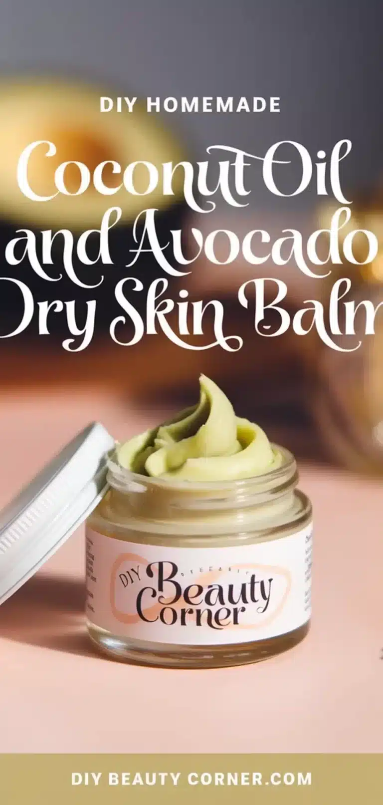 DIY Homemade Sunflower Seed Oil And Lavender Calming Body Lotion A