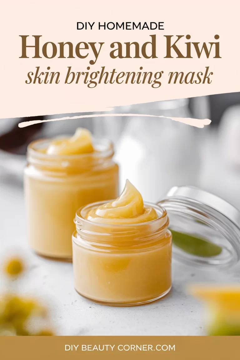 How to Make Your Own Honey And Kiwi Skin Brightening Face Mask For Instant Glow Up