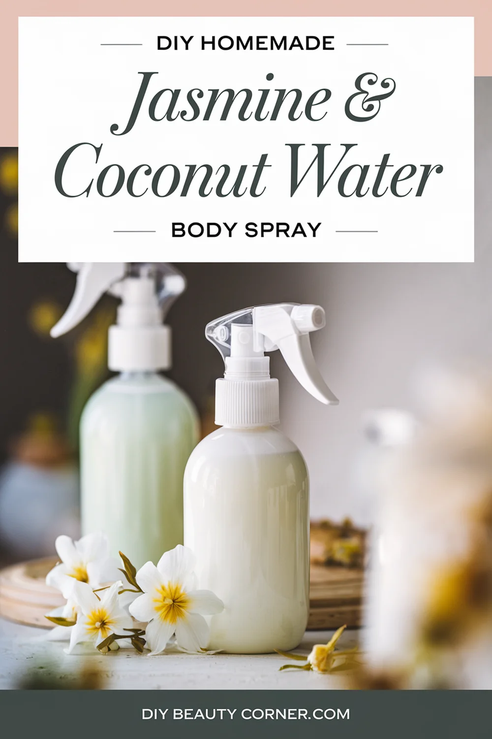 How to Make a Jasmine & Coconut Water Cooling Body Spray: A Refreshing DIY Guide