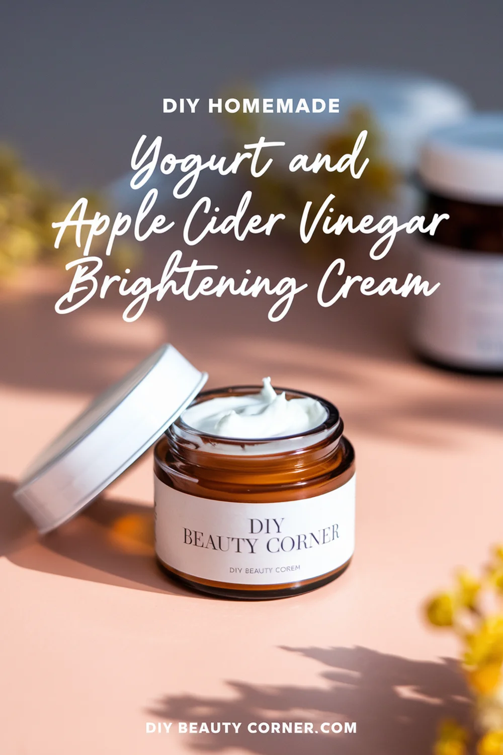 DIY Homemade Yogurt and Apple Cider Vinegar Brightening Cream: A Simple Guide for Glowing Skin