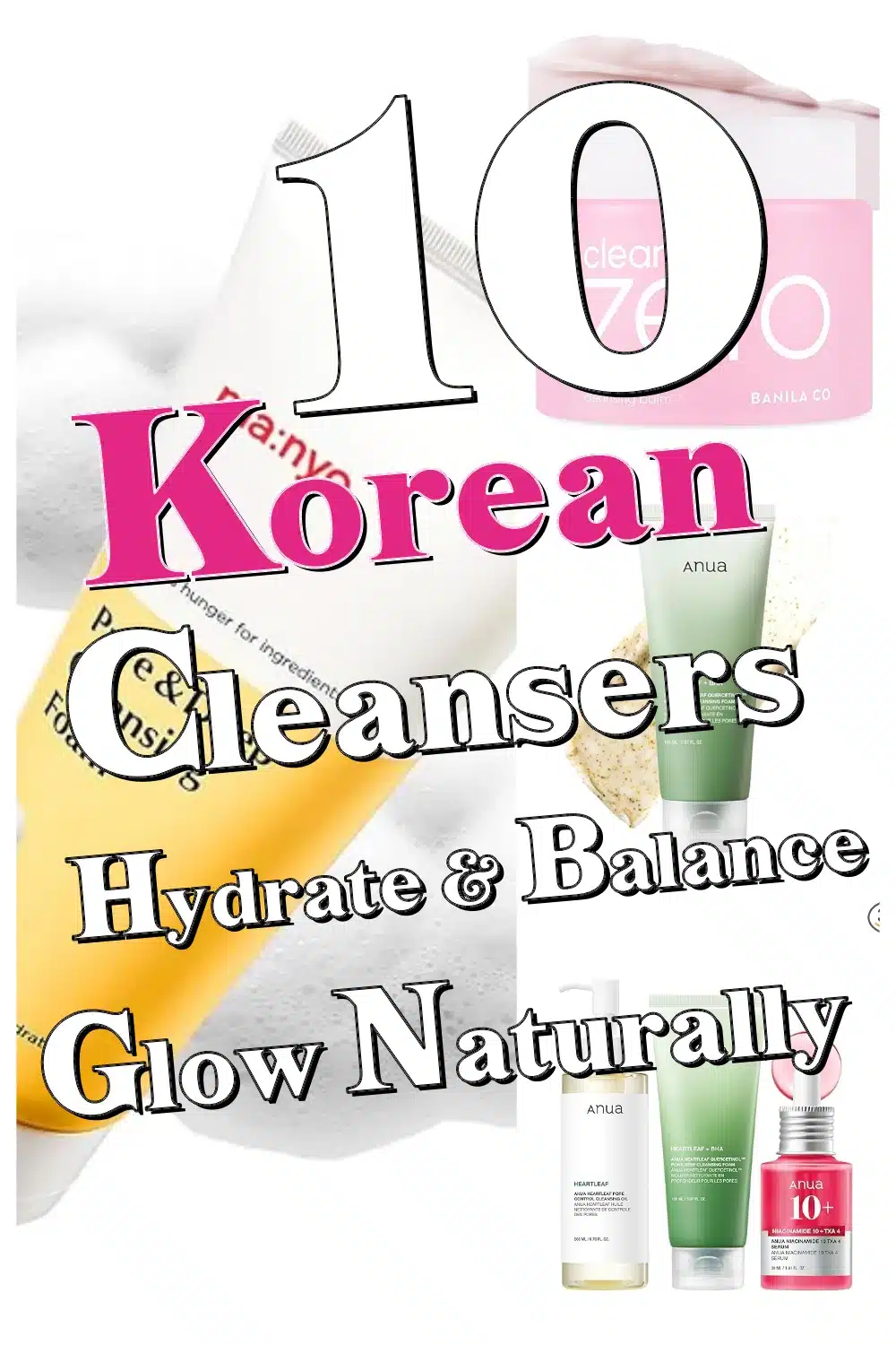 10 Best Korean Facial Cleansers for Hydrated, Balanced & Glowing Skin
