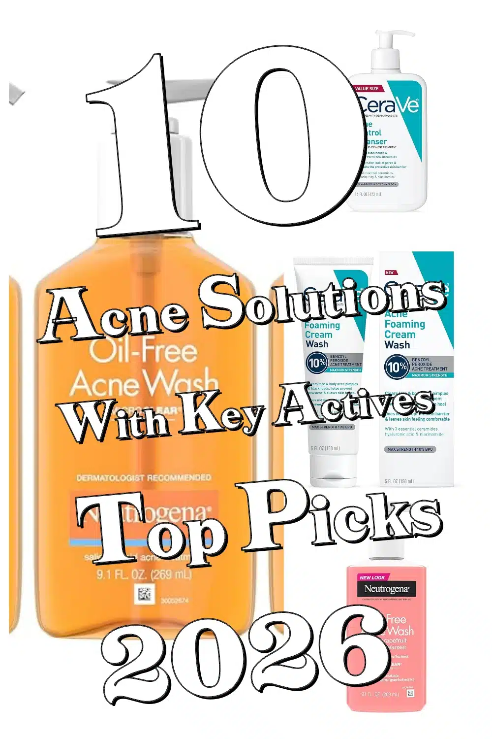 10 Underrated Amazon Acne Solutions with Benzoyl Peroxide & Niacinamide