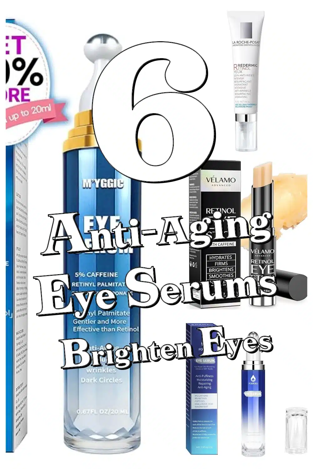 6 Must-Have Anti-Aging Eye Serums to Refresh Tired Eyes and Reduce Dark Circles