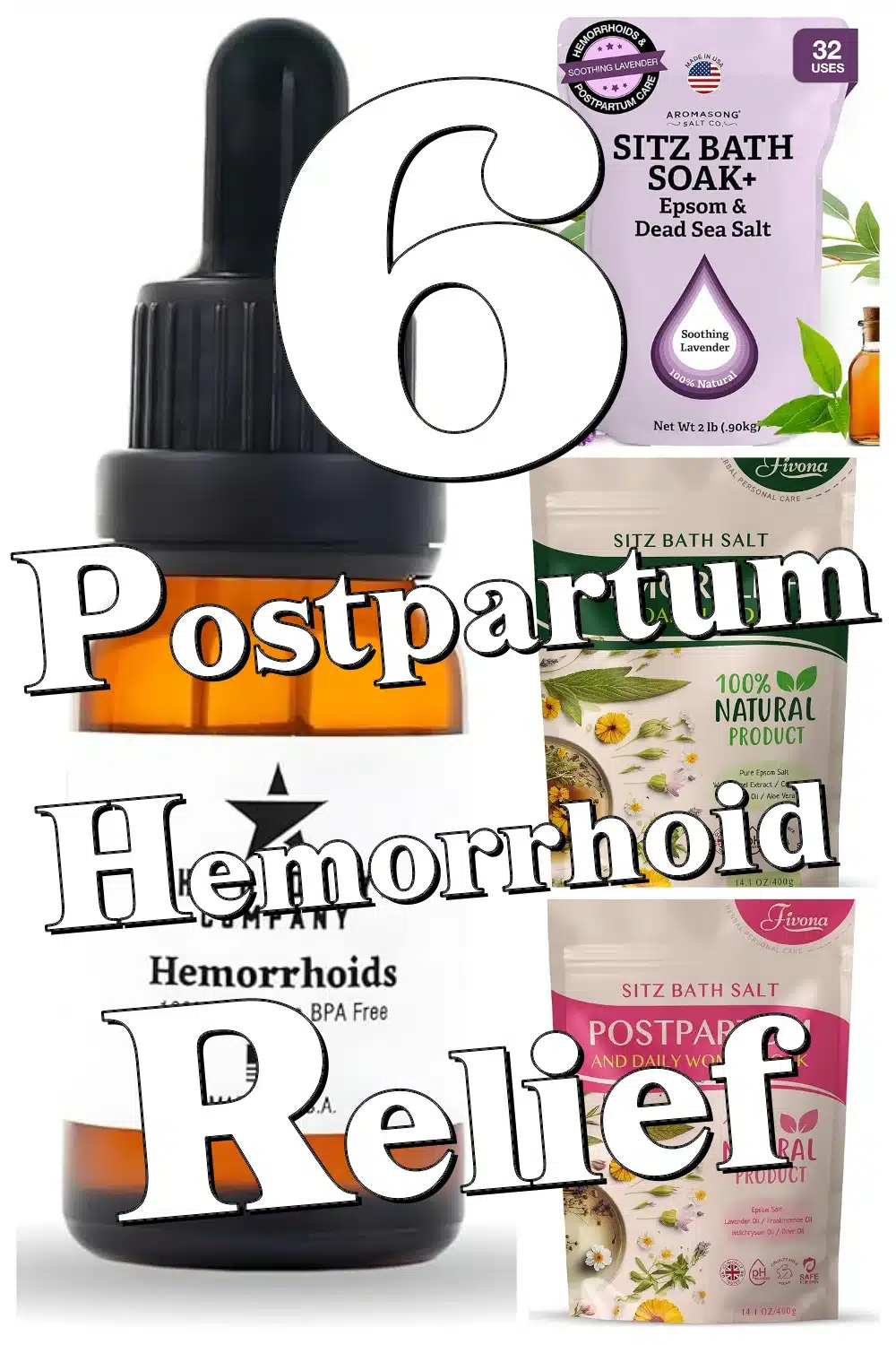 6 Must-Have Hemorrhoid Relief and Postpartum Bath Products for New Moms