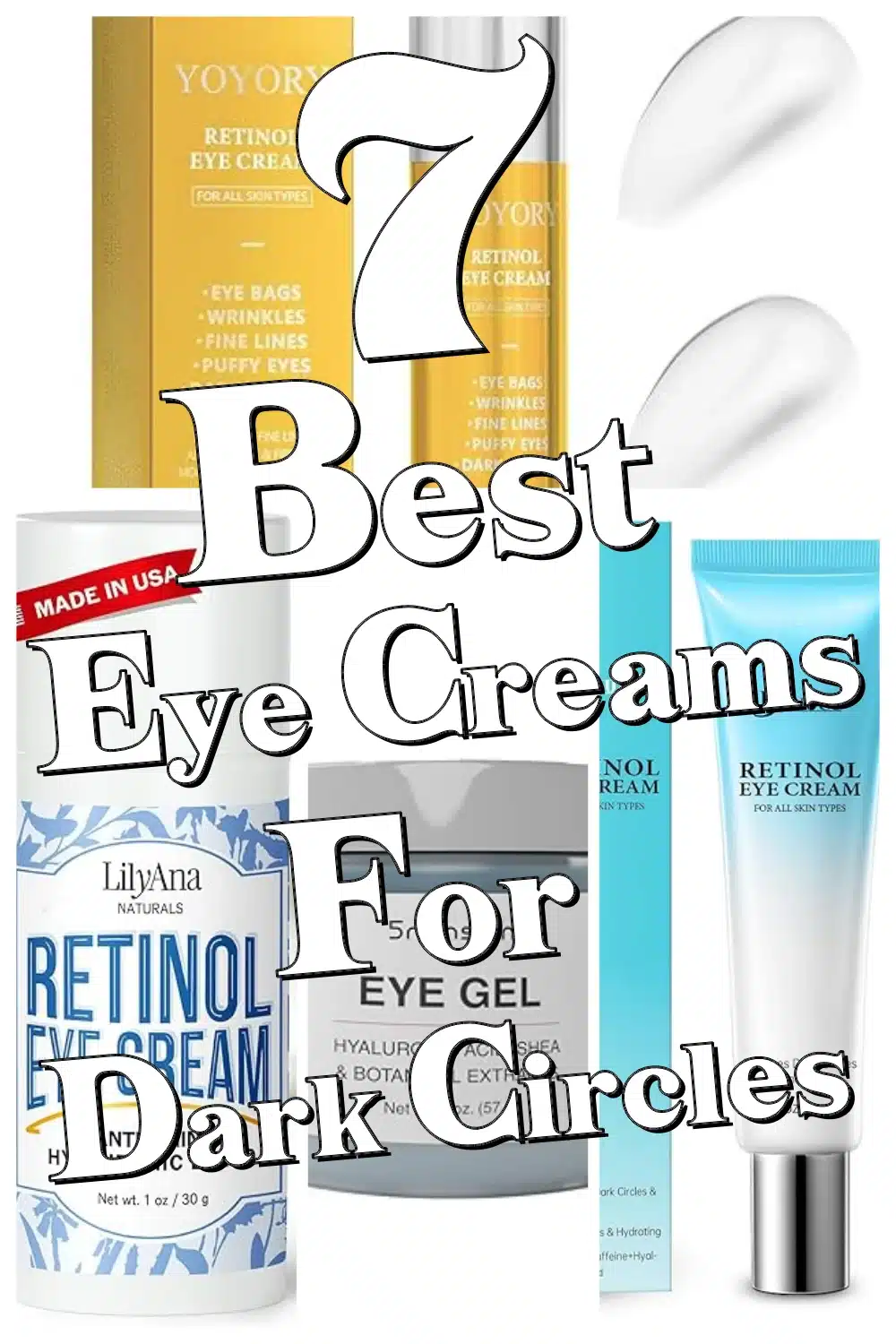 7 Best Eye Creams to Banish Dark Circles & Wrinkles Overnight from Amazon