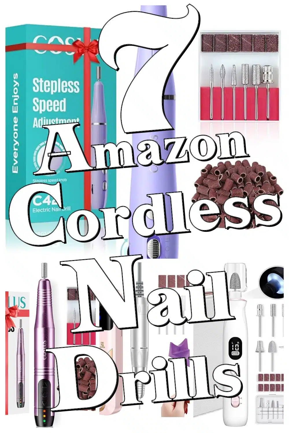 7 Game-Changing Cordless Nail Drills for Perfect Acrylic & Gel Nails at Home