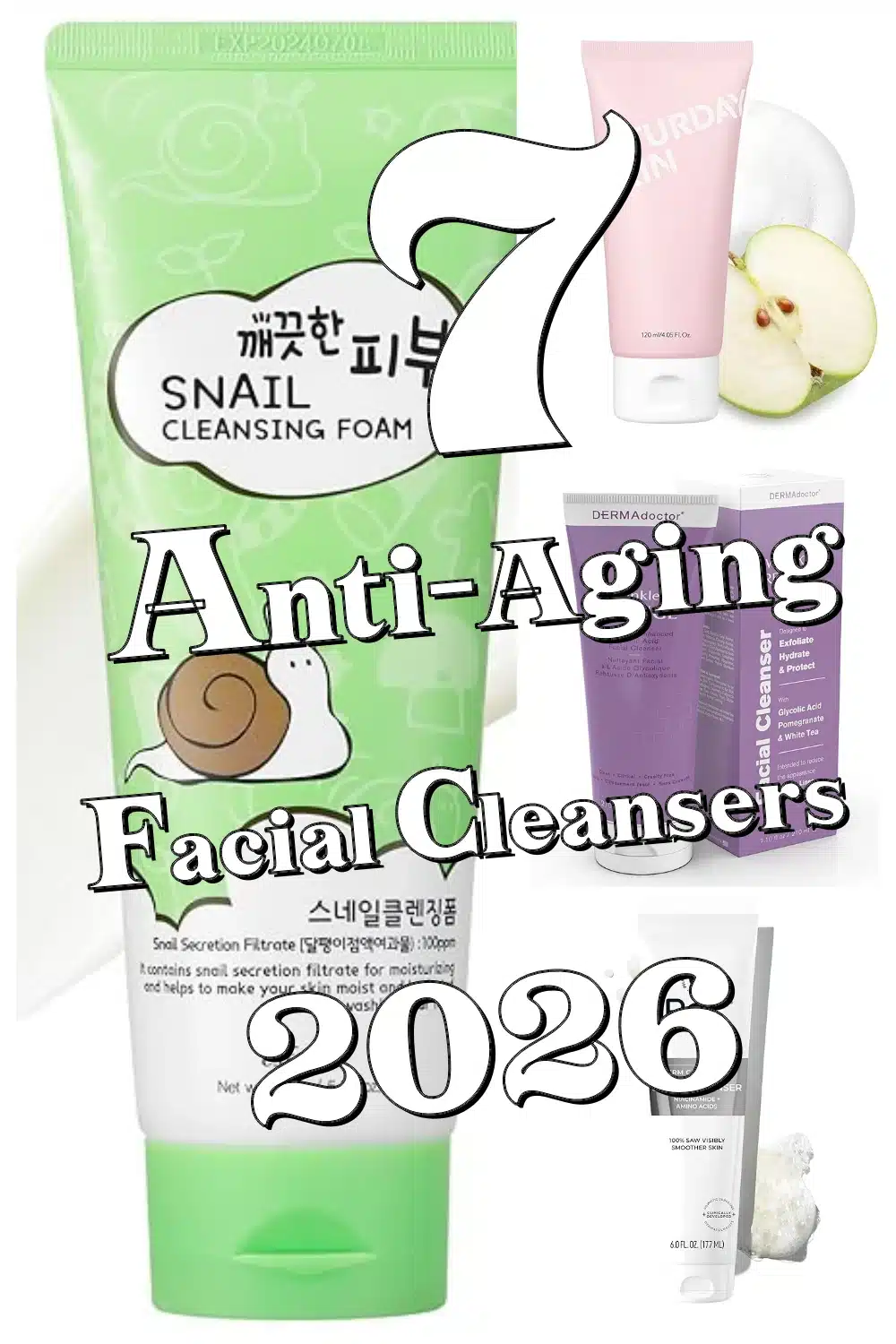 7 Genius Anti-Aging Facial Cleansers to Brighten & Nourish Your Skin Overnight