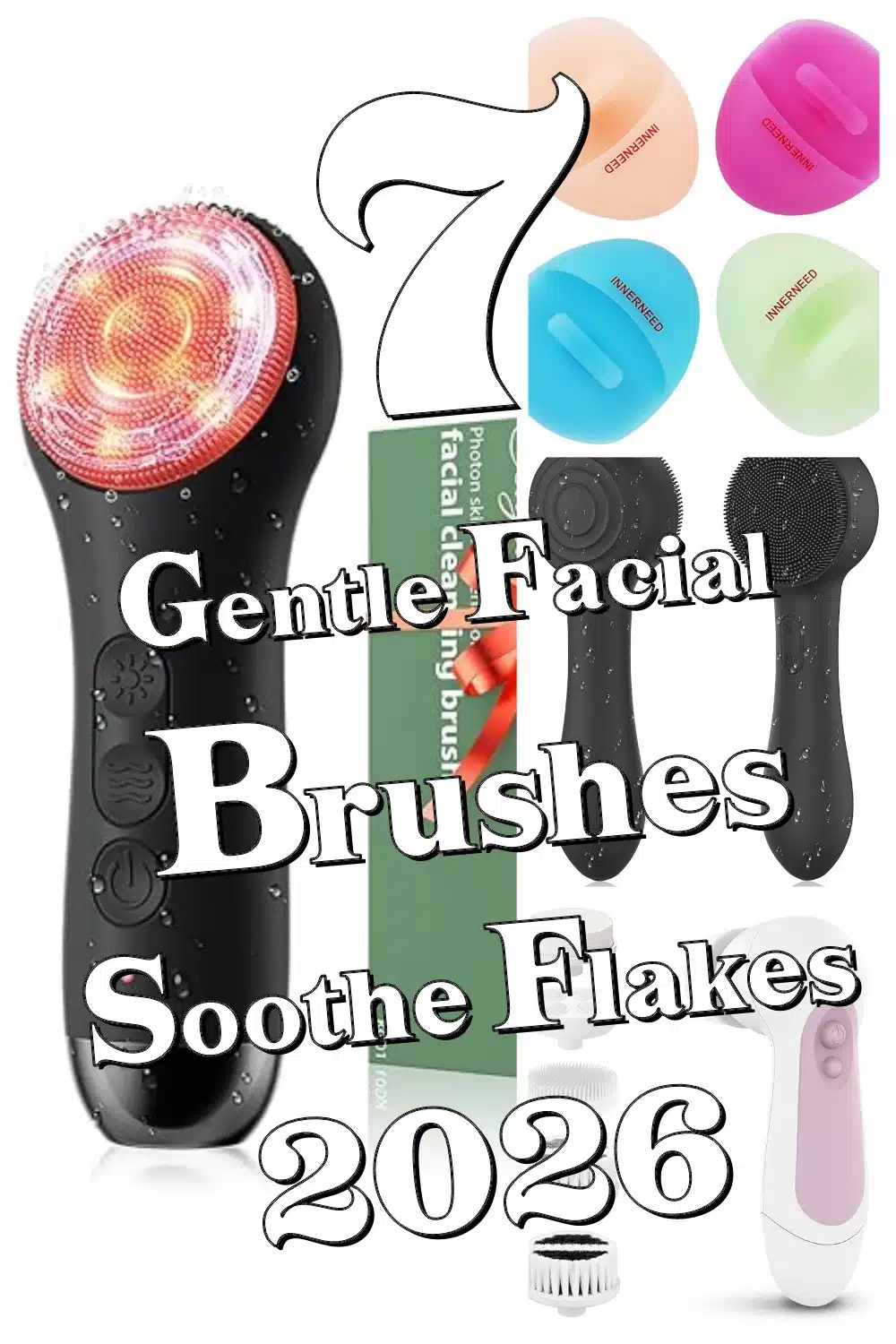 7 Gentle Facial Cleansing Brushes That Hydrate & Soften Dry, Flaky Skin