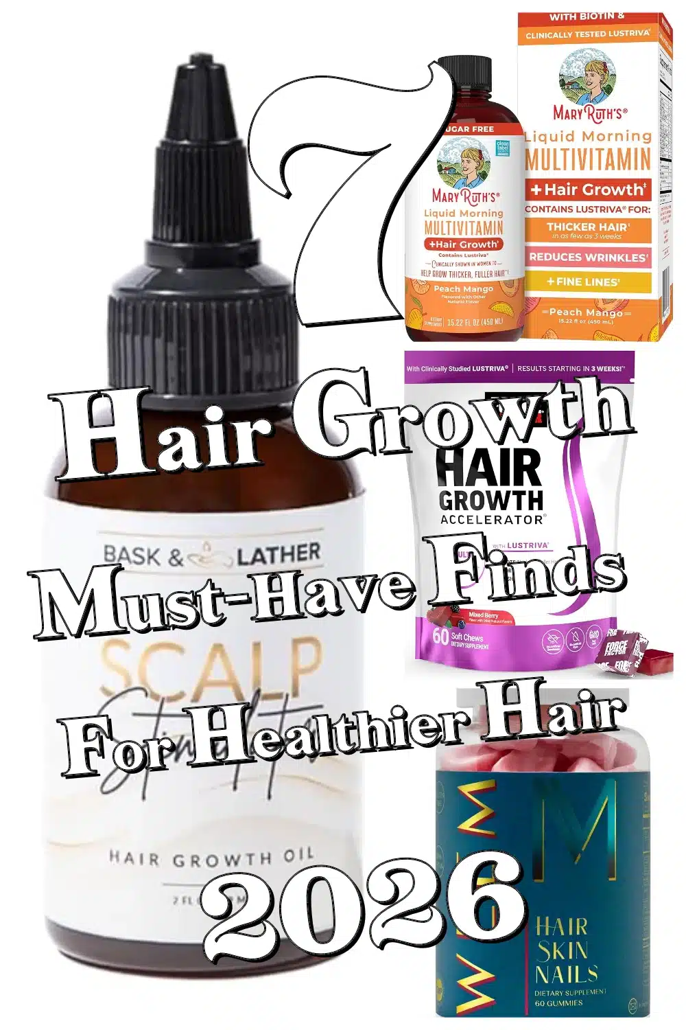 7 Must-Have Amazon Hair Growth Products You Didn’t Know You Needed!