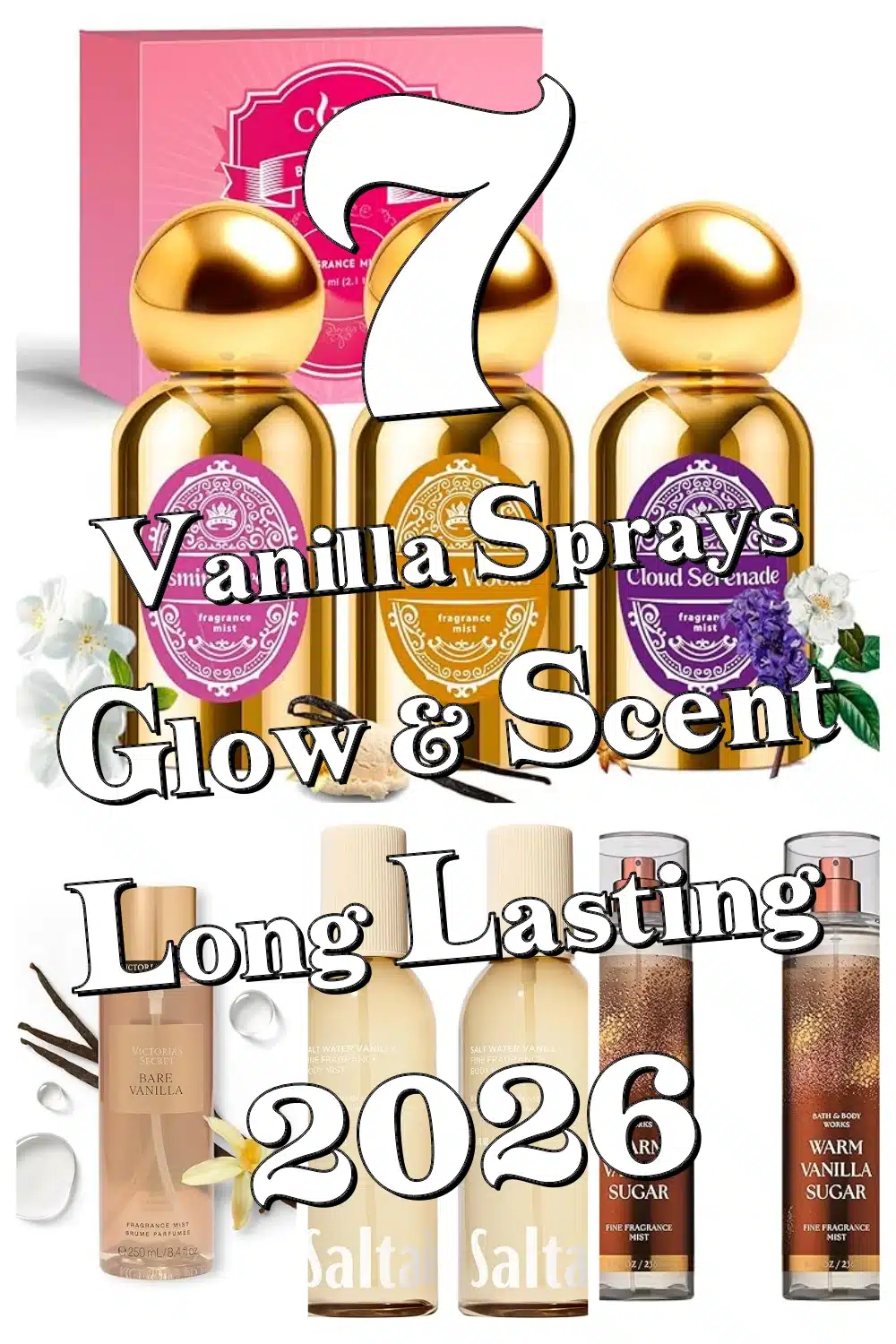 7 Vanilla Body Sprays to Keep You Glowing with a Lasting, Delicious Scent