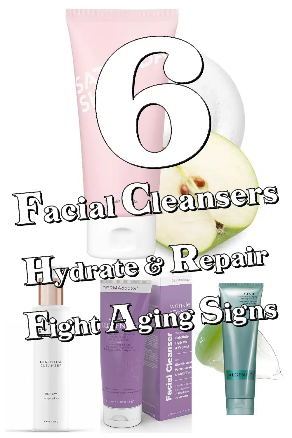 Discover 6 Facial Cleansers That Hydrate, Repair Skin Barrier & Combat Aging Signs