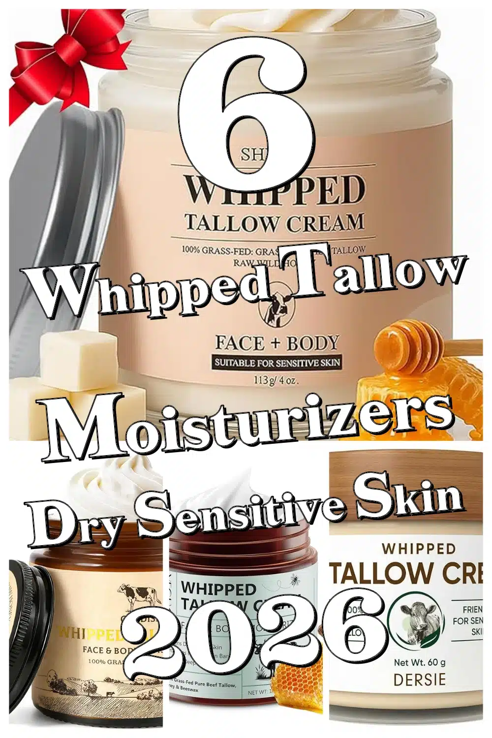 Discover 6 Whipped Tallow Creams That Soothe & Restore Dry, Sensitive Skin Instantly