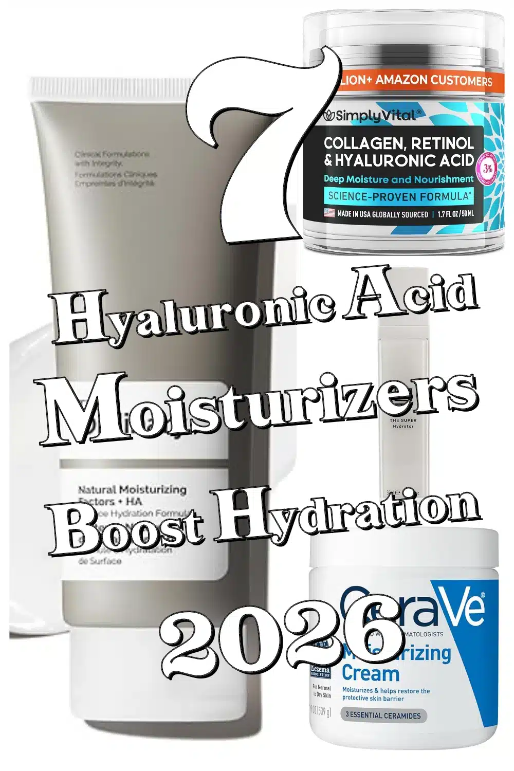 Discover 7 Top Hyaluronic Acid Moisturizers to Instantly Boost Dry Skin Hydration!