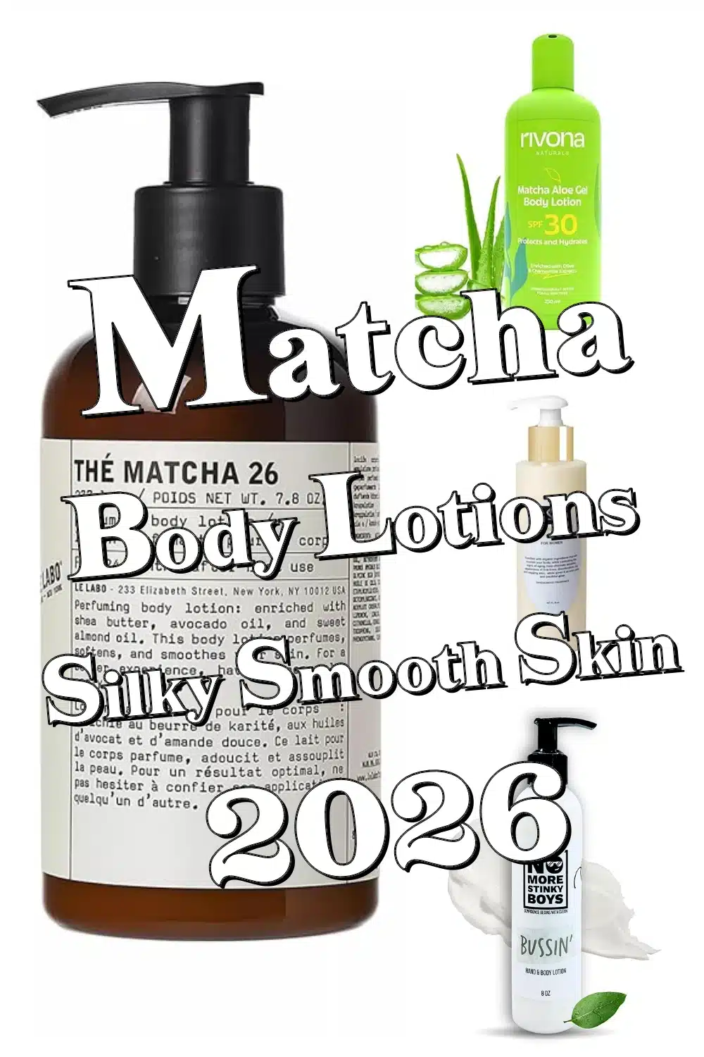 Discover Matcha Body Lotions for Silky Smooth & Radiant Skin All Day