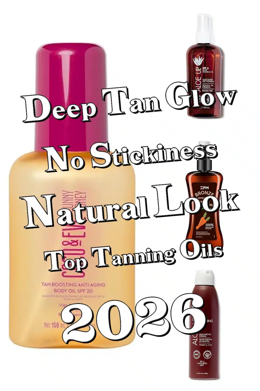 Get a Deep, Natural-Looking Tan Without the Stickiness — See Top Non-Greasy Tanning Oils!