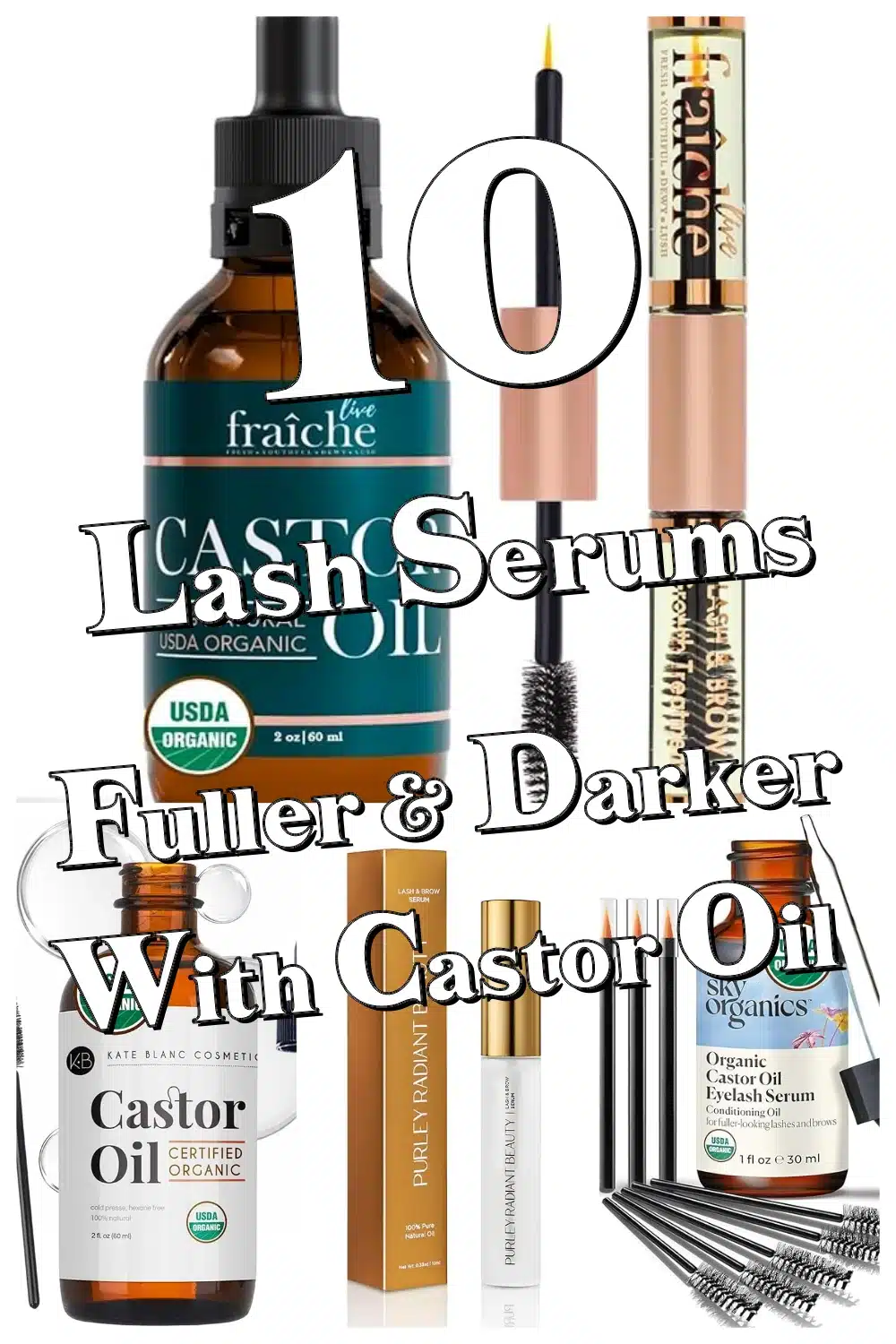 Get Fuller & Darker Lashes with These 10 Best Castor Oil Eyelash Serums!