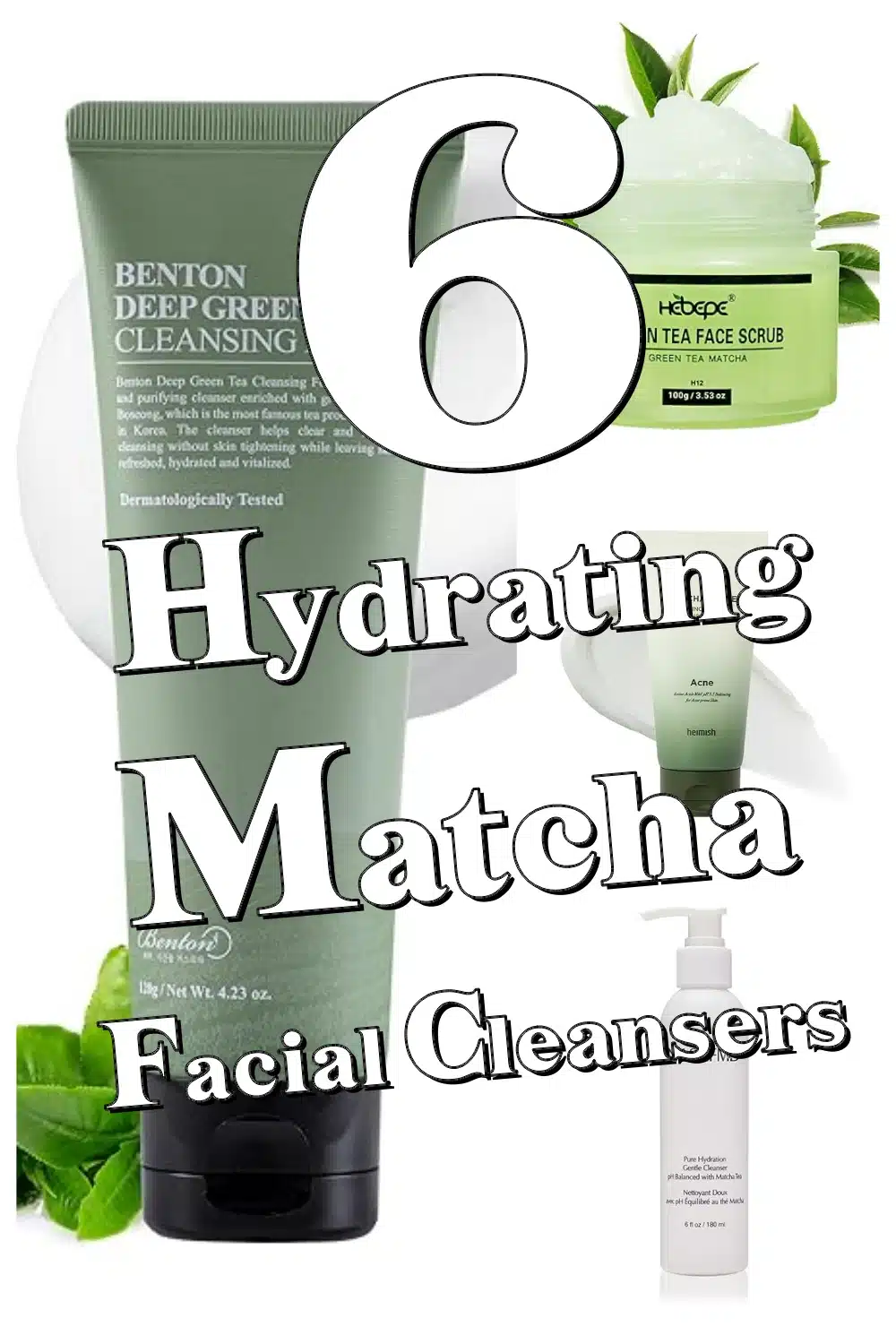 Restore Your Skin Barrier with These 6 Hydrating Matcha Facial Cleansers