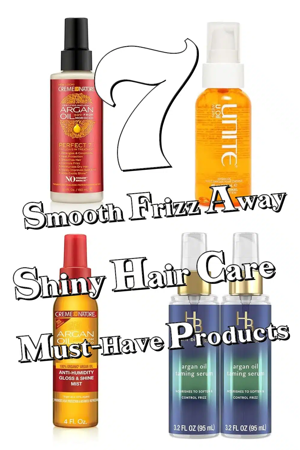 Say Goodbye to Frizz with These 7 Argan Oil Hair Care Must-Haves for Smooth, Shiny Locks