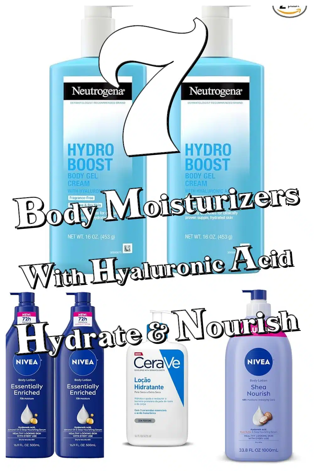 Top 7 Hyaluronic Acid Body Moisturizers That Instantly Hydrate & Nourish Skin