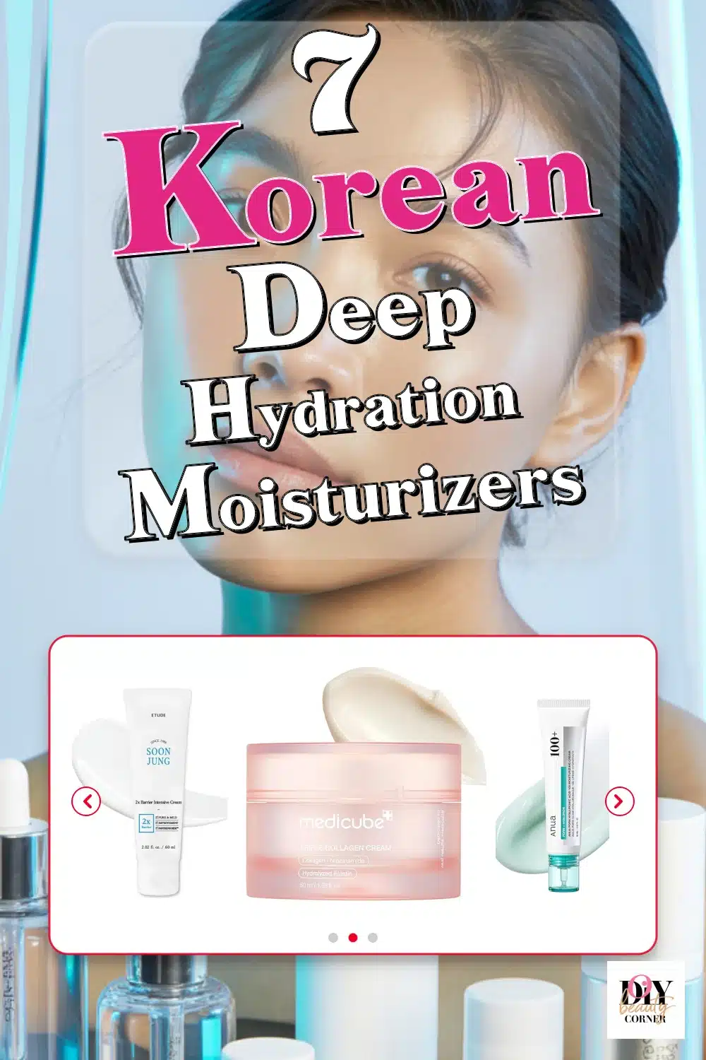Top 7 Korean Moisturizers for Deep Hydration & Sensitive Skin Care