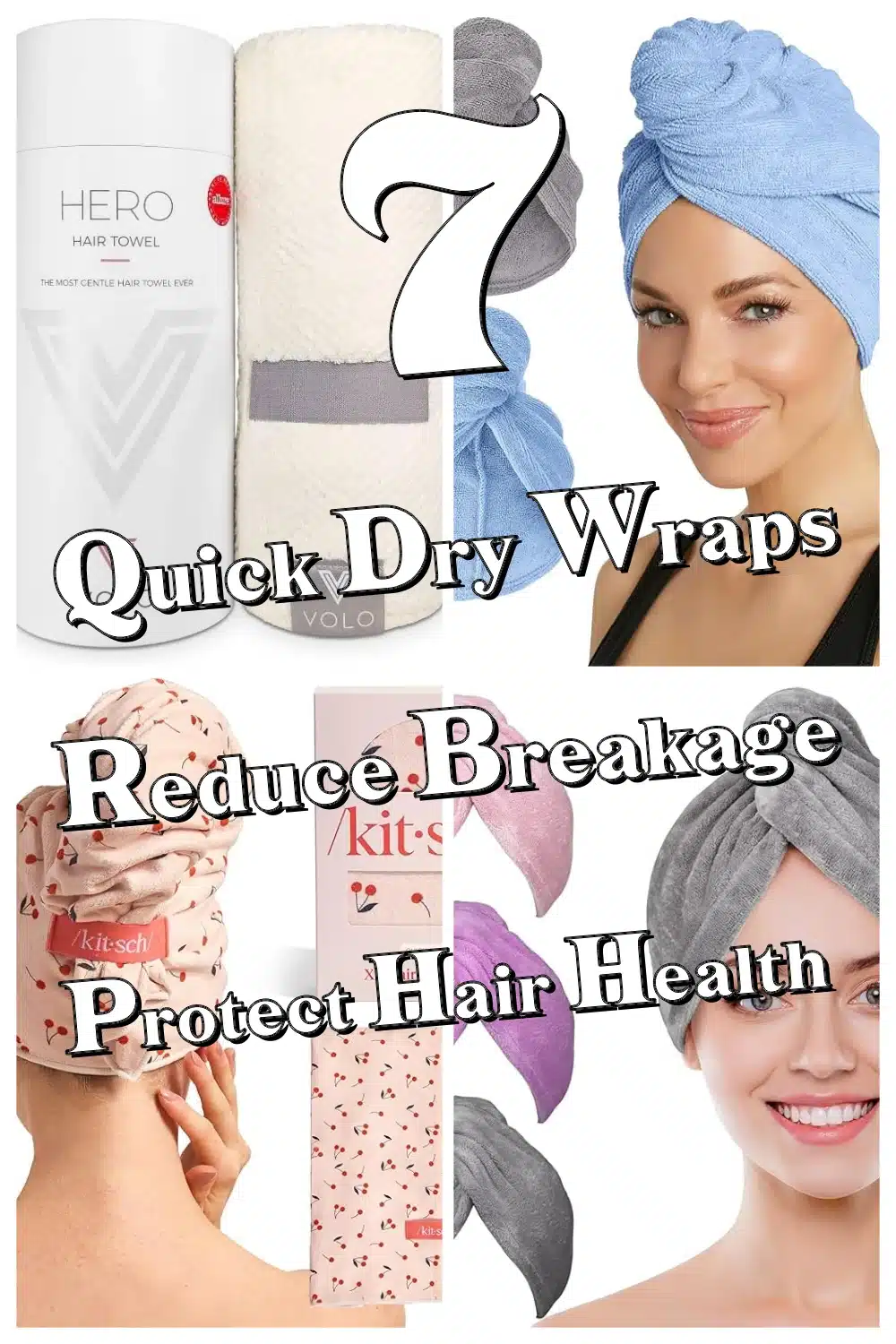 Top 7 Quick Dry Hair Towel Wraps That Reduce Breakage & Keep Hair Healthy