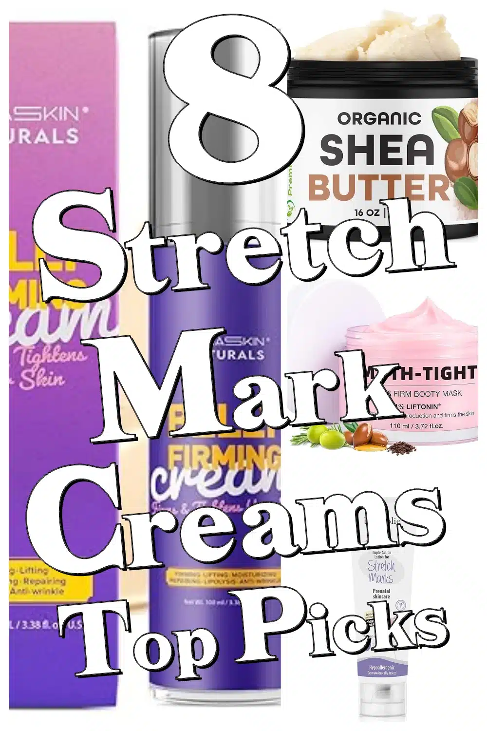 Top 8 Stretch Mark Creams for Firmer Belly & Tighter Skin After Pregnancy