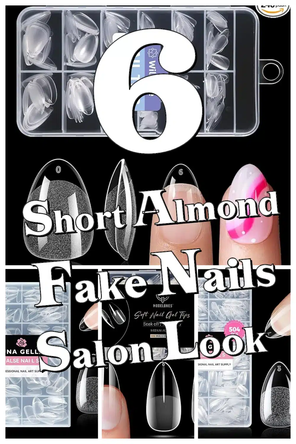 Transform Your Nails with These 6 Short Almond Fake Nails for a Chic Salon Look