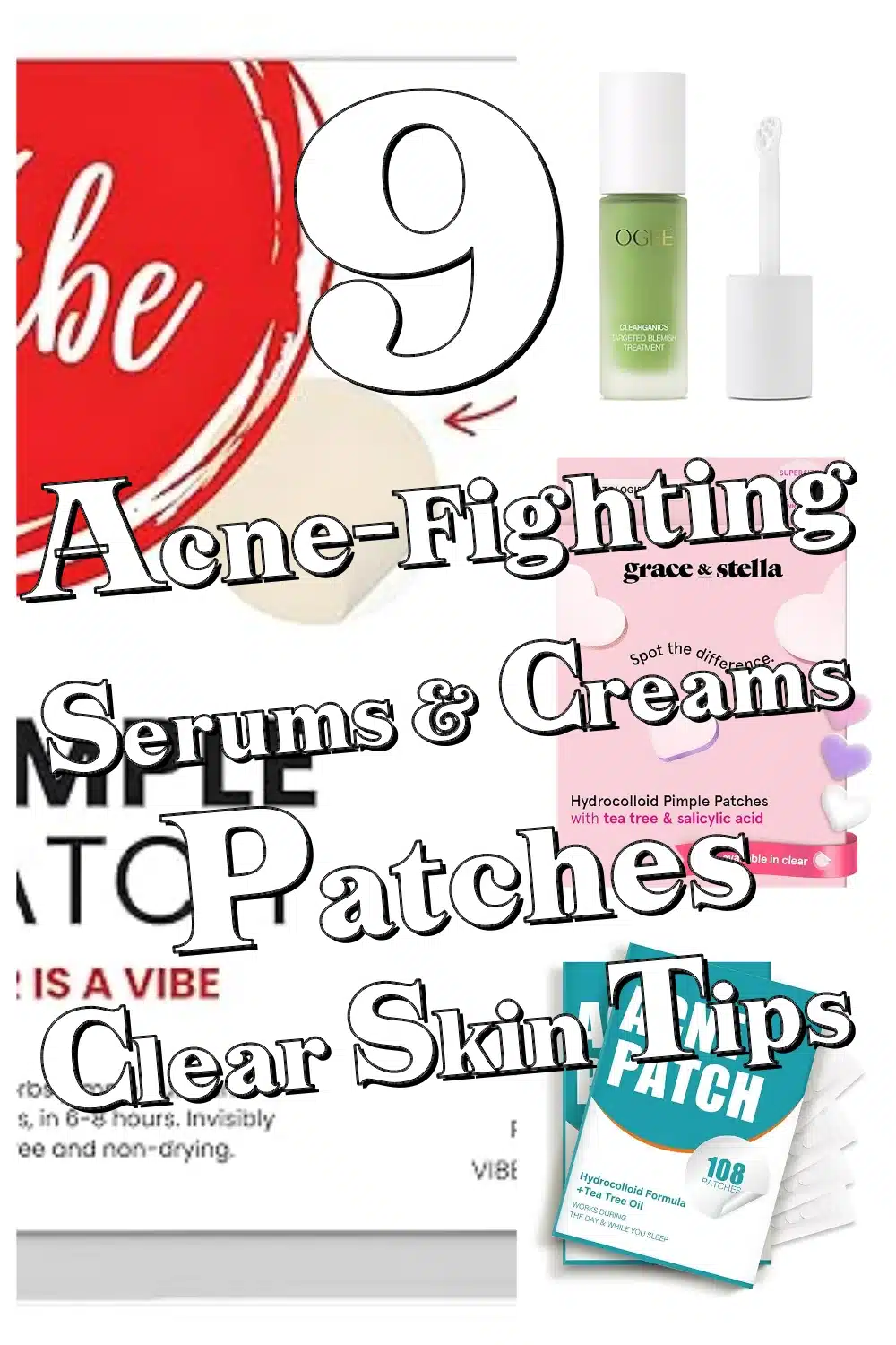 Try These 9 Amazon Acne-Fighting Serums, Creams & Pimple Patches for Clear Skin!